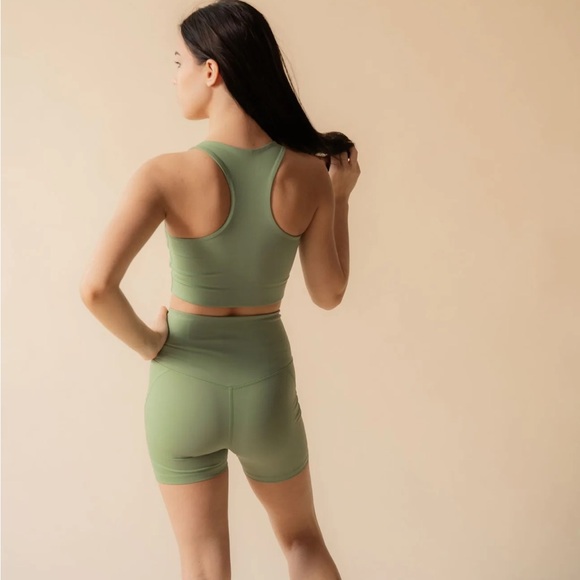 High Rise Bike Short - Mantis - Picture 5 of 5